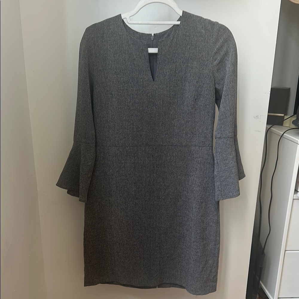 Elegant Gray Women's Dress Ann Taylor size 4P